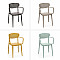 Plastic chair with armrests OSLO (various colors)