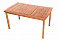 Fixed garden table rectangle HARMONY 150x90 cm (teak)
