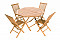 Garden teak set FOXI I. 1+4 (FREE cushions)