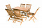 Garden teak set FOXI II. 1+6 (FREE cushions)