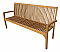 Fixed garden bench RIVIERA 180 cm (teak)