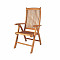 Adjustable garden chair RIVIERA (teak)