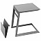 Metal side table LISBON (anthracite)