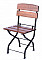 Wooden garden folding chair LIMA