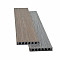 Terrace profile UNVOC COEX double-sided two-color GRAY / BROWN