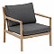 LEON acacia garden chair