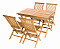 Garden teak set FOXI II. 1+4 (FREE cushions)