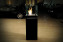 BIO free-standing fireplace Radius design cologne (HIGH FLAME 3L 555K) - Black