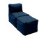 MODULTEX textile modular lounger (dark blue) - tmavě modrá