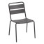 RUBBY aluminum chair (anthracite) - anthracite