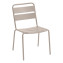 RUBBY aluminum chair (ivory) - slonová kost