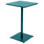 Aluminum bar table RUBBY 65x65 cm (turquoise) - tyrkysová