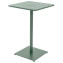 Aluminum bar table RUBBY 65x65 cm (olive) - olivová