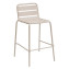 RUBBY aluminum bar stool (ivory) - slonová kost