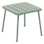 Aluminum side table RUBBY 45x45 cm (olive) - olivová