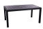 Artificial rattan garden table MANHATTAN 161 x 95 cm (anthracite) - Anthracite