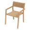 Luxurious dining chair made of acacia ARIZONA