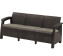 Garden rattan sofa CORFU LOVE SEAT MAX (brown) - Dark brown