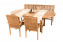 Garden teak set OREGON 1+2+1 - teak