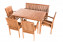 Garden teak set HARMONY 1+4+1 - teak