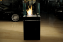 BIO free-standing fireplace Radius design cologne (SEMI FLAME 3L 553E) - Black