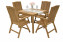 Teak garden set LAGUNA QUATRO 1+4 - teak