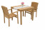 Garden teak set HARMONY QUATRO 1+2 - teak