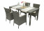 Garden rattan set MODENA II. 1+4 (grey) - Light grey