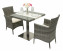 Garden rattan set GINA II. 1+2 (grey) - Light grey