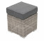 Stool SEVILLA 40 x 40 cm (grey)