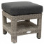 Rattan stool SANTORINI (grey)