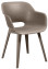 Garden plastic chair IBIZA (cappuccino) - Beige