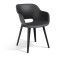 Garden plastic chair IBIZA (anthracite) - Anthracite