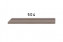 Baseboard bark 9556 504, 78x10x4500/6000 mm, TWINSON