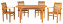 Teak set DANTE NICE - teak