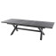 Aluminum table BERGAMO I. 220/279 cm (anthracite) - Anthracite