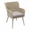 Garden rattan chair VICTORIA (beige) - Beige