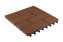 WPC interlocking tile board (cherry) 23 x 300 x 300 mm