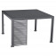 Shade for gazebo MEGAN 1,2 m (graphite)