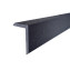 End strip WPC UNVOC WOOD GRAPHITE 40 x 60 x 2200 mm