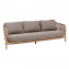 Luxury 3-seater bench made of acacia ZARAGOZA