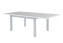 Aluminum table VERMONT 160/254 cm (white) - White