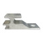 Mounting facade clip including screw for BAMBUS facade boards