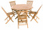 Garden teak set FOXI I. 1+5 (FREE cushions) - teak