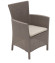 Artificial rattan garden chair HAVANA (cappuccino) - Beige