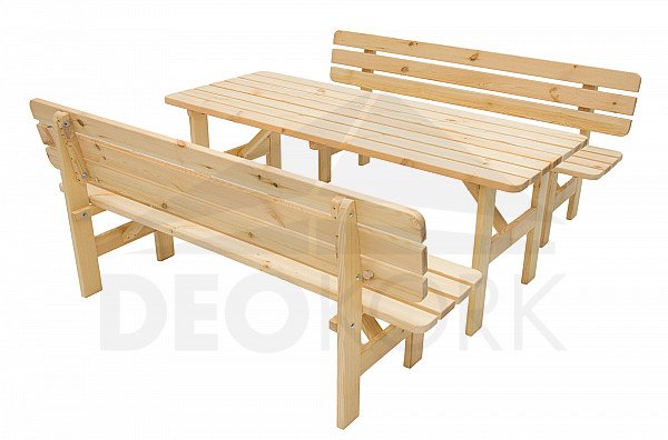 Solid pine assembly 1+2 wood 30 mm (various lengths)