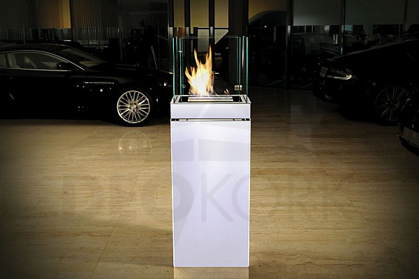 BIO free-standing fireplace Radius design cologne (HIGH FLAME 3L 555L)