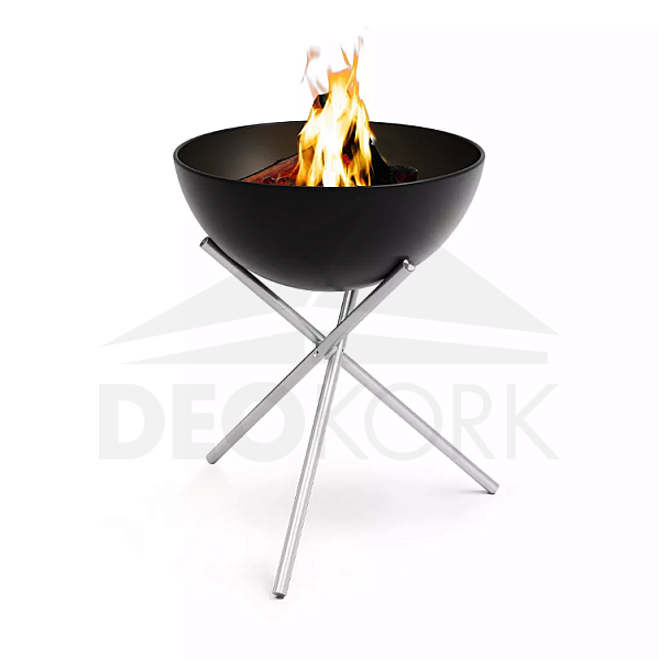 HÖFATS Bowl 57 portable barbecue fire pit with tripod