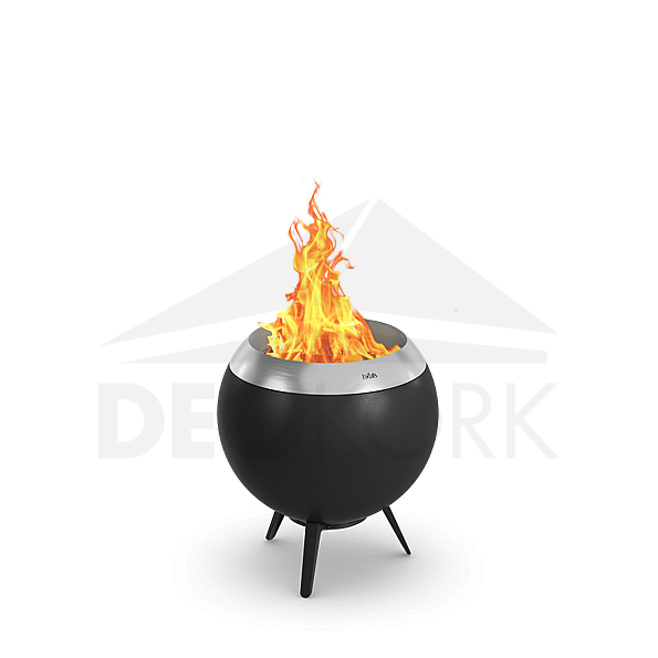 HÖFATS Moon 45 portable grill fire pit for wood and pellets with a low base