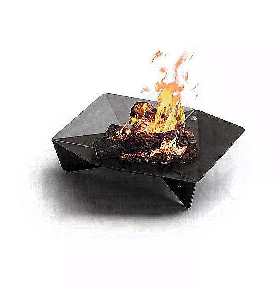 HÖFATS Triple portable barbecue fire pit